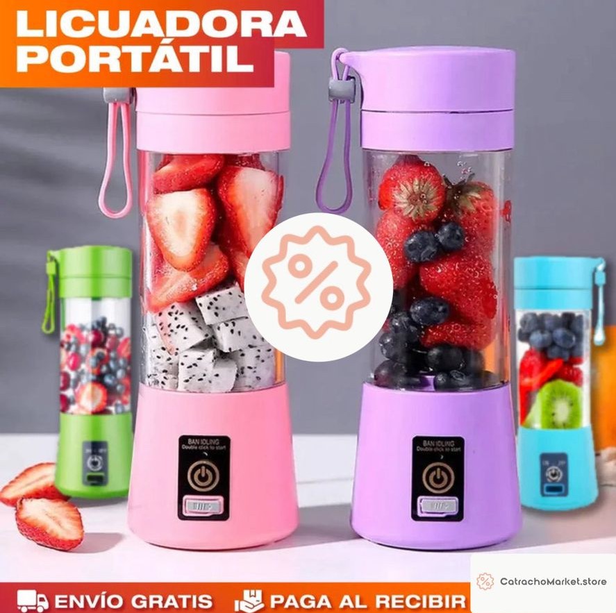LICUADORA PORTÁTIL- TU BATIDO AL INSTANTE