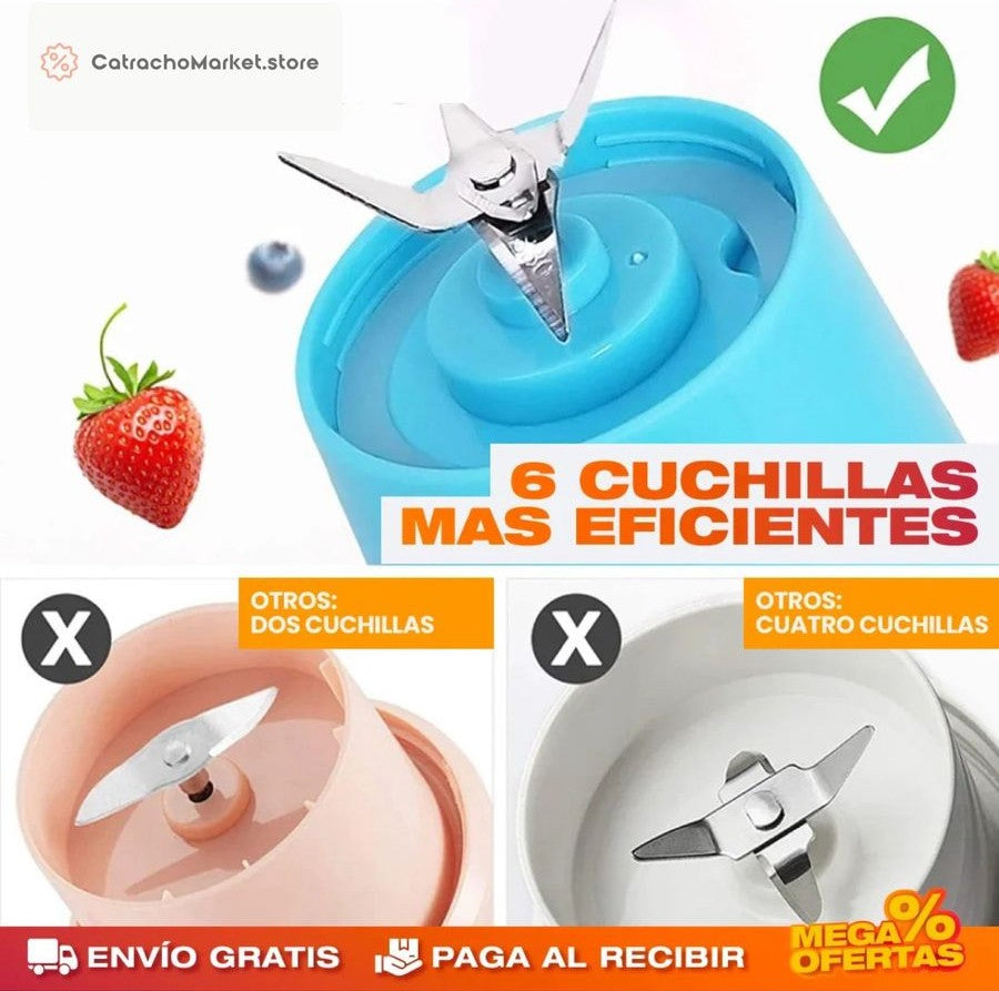 LICUADORA PORTÁTIL- TU BATIDO AL INSTANTE